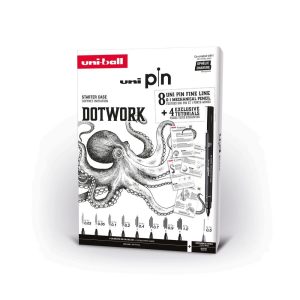 SET UNIBALL PIN DOTWORK STARTER KIT 8 PIEZAS