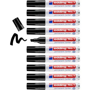 ROTULADOR EDDING 1 NEGRO