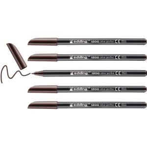 ROTULADOR EDDING 1200 MARRON