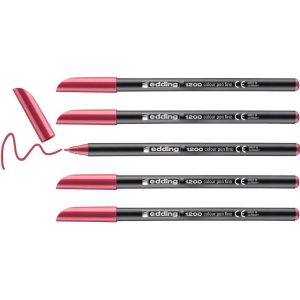 ROTULADOR EDDING 1200 CARMIN