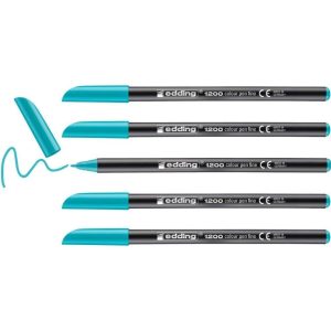 ROTULADOR EDDING 1200 AZUL TURQUESA