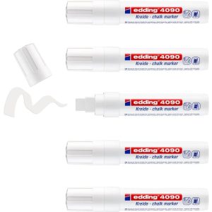 ROTULADOR EDDING 4090 TIZA LIQUIDA 15MM BLANCO