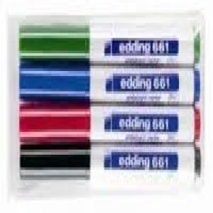 ROTULADOR PIZARRA EDDING 661 B/4 SURTIDOS