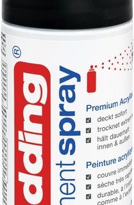 PINTURA ACRILICA SPRAY EDDING 5200 PERMANENTE NEGRO MATE