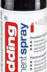 PINTURA ACRILICA SPRAY EDDING 5200 PERMANENTE NEGRO INTENSO