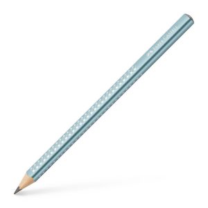 LAPIZ FABER CASTELL GRAFITO JUMBO SPARKLE OOCEANICO METALICO