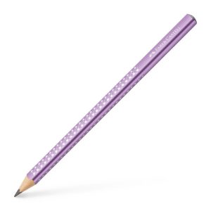 LAPIZ FABER CASTELL JUMBO SPARKLE VIOLETA METALICO