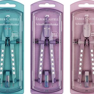 COMPAS FABER CASTELL BIGOTERA FACTORY 2023 COLORES OCEANO R