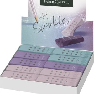 GOMA FABER CASTELL SPARKLE ROLLON COLORES METALIZADOS