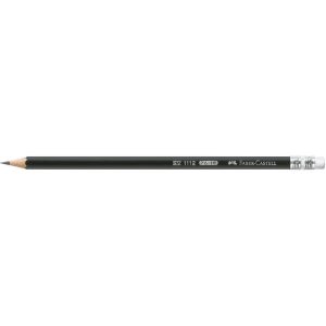 LAPIZ GRAFITO FABER CASTELL 1111 HB CON GOMA