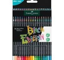 LAPIZ FABER CASTELL BLACK EDITION 36 COLORES SURTIDOS