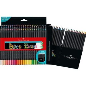 LAPIZ FABER CASTELL BLACK EDITION 50 COLORES BASICOS