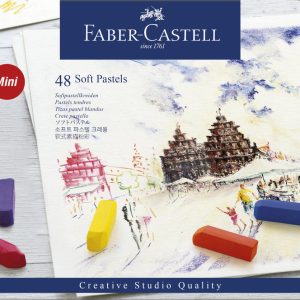 TIZAS PASTEL BLANDO FABER CASTELL 48 COLORES SURTIDOS