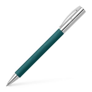 BOLIGRAFO FABER CASTELL AMBITION RESINA VERDE AZULADO SUAVE