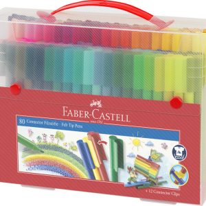 ROTULADOR CONNECTOR MALETIN 80 COLORES SURTIDOS