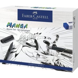 SET INICIACION FABER CASTELL MANGA