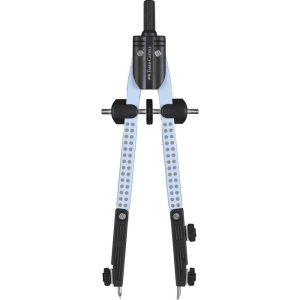 COMPAS FABER CASTELL GRIP ARTICULADO AZUL CIELO