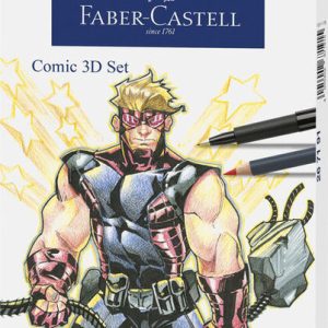 SET FABER CASTEL COMIC 3D