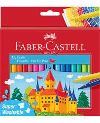 ROTULADOR FABER CASTELL 36 COLORES CARTON
