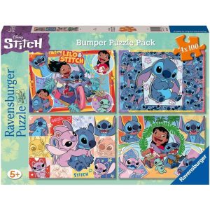 PUZZLE 4X100 PIEZAS STITCH