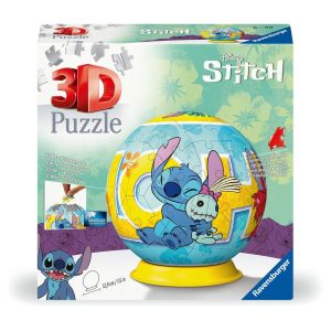 PUZZLE 3D BALL 72 PIEZAS DISNEY STITCH