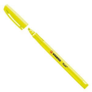 MARCADOR FLUORESCENTE STABILO FLASH AMARILLO