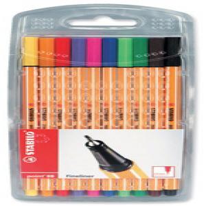 ROTULADOR STABILO POINT 88 POINT ESTUCHE 10UD