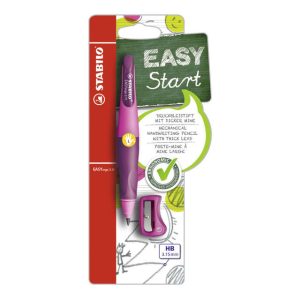 PORTAMINAS STABILO EASY ERGO 3,15 ZURDOS ROSA