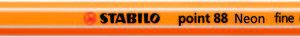 ROTULADOR STABILO POINT 88 FLUORESCENTE AZUL