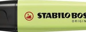 MARCADOR STABILO BOSS PASTEL CHISPA DE LIMA