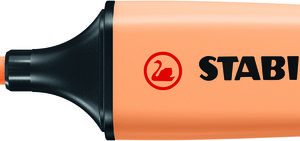 MARCADOR STABILO BOSS PASTEL NARANJA PALIDO