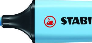 MARCADOR STABILO BOSS PASTEL AZUL VENTOSO