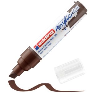 ROTULADOR ACRILICO EDDING 5000 TRAZO GRUESO MARRON CHOCOLAT