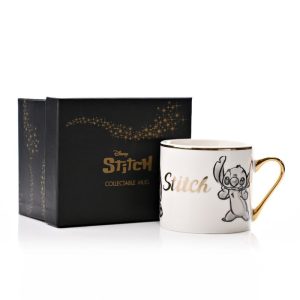 TAZA CLASICA DISNEY STITCH + CAJA REGALO