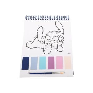 BLOC DE DIBUJO ACUARELAS STITCH