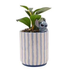 MACETA DISNEY STITCH Y PLANTA ARTIFICIAL