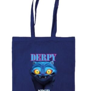 BOLSA DE TELA AZUL K-POP DEMON HUNTERS DERPY
