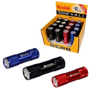 EXPOSITOR 16 LINTERNAS KODAK LED PILA INCLUIDA SURTIDO