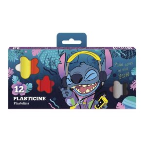 PLASTILINA 12 COLORES STITCH