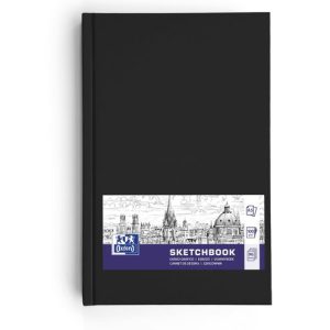 BLOC ESBOZO COSIDO ARTBOOK OXFORD A5 96H 100G NEGRO