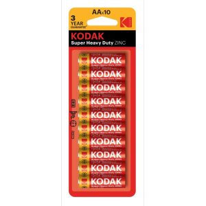 PILAS KODAK SHD AA R6 BLISTER 10 UDS