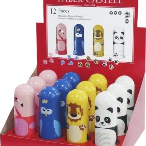 EXPOSITOR CON 12 GOMAS-AFILA ANIMALITOS