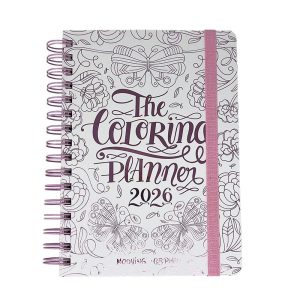 AGENDA ANUAL COLORING BY CAR PINTOS ESPIRAL S/V