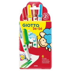 ROTULADORES GIOTTO BEBE ESTUCHE 6 UD