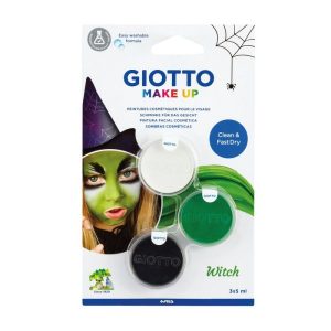 MAQUILLAJE GIOTTO MAKE UP 5 ML BLISTER 3 COLORES BRUJA