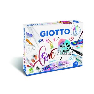 SET GIOTTO ART LAB FANCY LETTERING