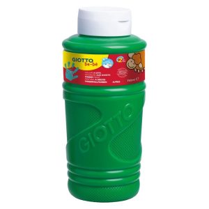 PINTURA DEDOS GIOTTO BEBE 750ML VERDE