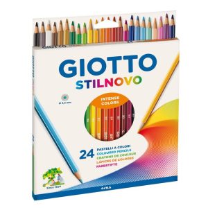 LAPIZ GIOTTO STYLNOVO 24 COLORES SURTIDOS