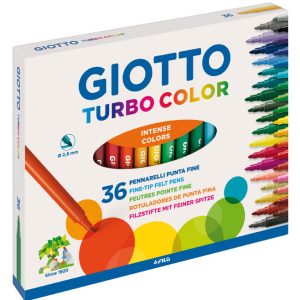 ROTULADOR GIOTTO C/36 COL TURBO COLOR
