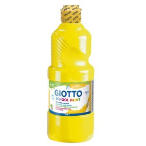 TEMPERA ESCOLAR GIOTTO 500ML AMARILLO